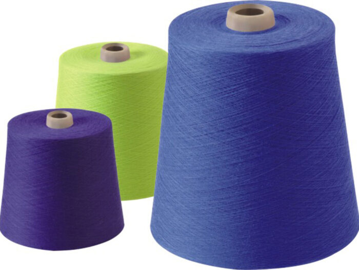 antibacterial yarn made of natural fiber