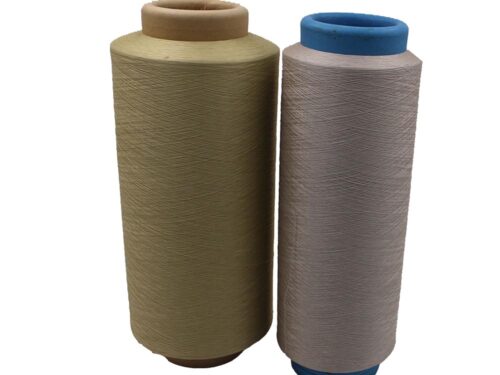 Nano copper fiber antibacterial yarn