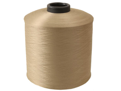 recycled polyester yarn in different types