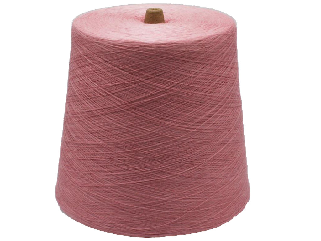 french linen polyester blend yarn
